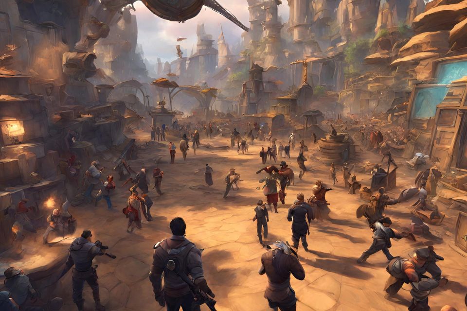 monde virtuel massivement multijoueur MMO VR
